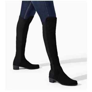 Stuart Weitzman 50/50 Suede Over the Knee Boot Size 6 1/2